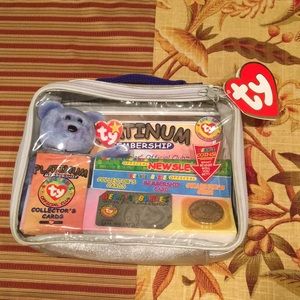 TY Beanie Baby Official Club Platinum Edition
